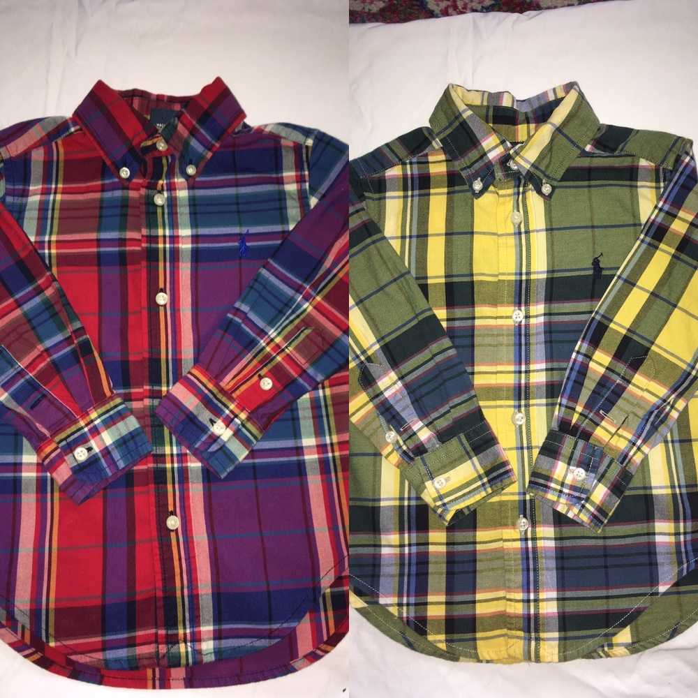Boys Ralph Lauren button downs 2T